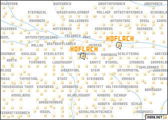 map of Höflach