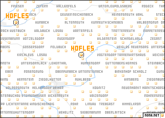 map of Höfles