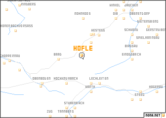 map of Höfle