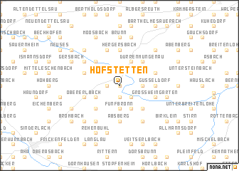 map of Höfstetten