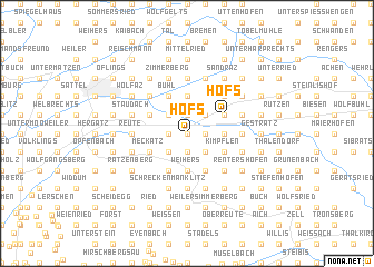 map of Hofs