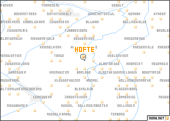 map of Hofte