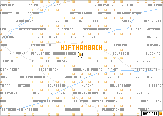 map of Hofthambach