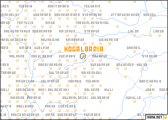 map of Hogalbāria