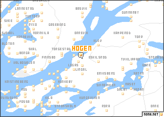 map of Hogen