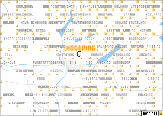 map of Högering