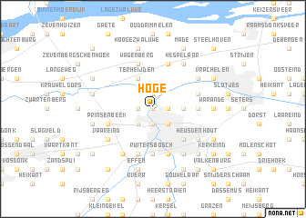 map of Hoge