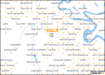 map of Hogla