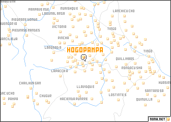 map of Hogo Pampa