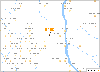 map of Ho-ha