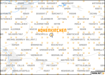 map of Hohenkirchen