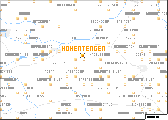 map of Hohentengen