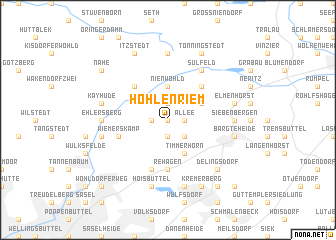 map of Hohlenriem