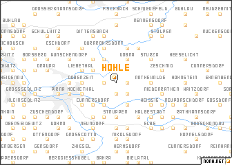 map of Hohle