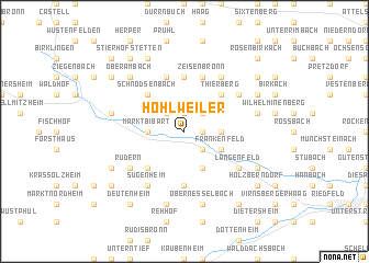 map of Hohlweiler