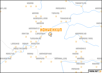 map of Ho-hwè-hkun