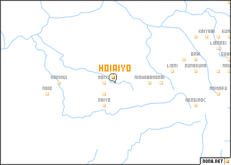 map of Hoiaiyo