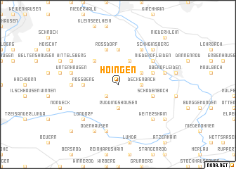 map of Höingen