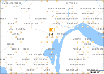 map of Hoi