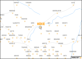 map of Hoké
