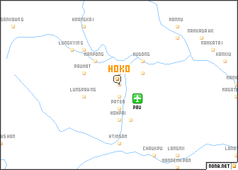 map of Hoko