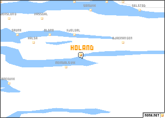 map of Holand
