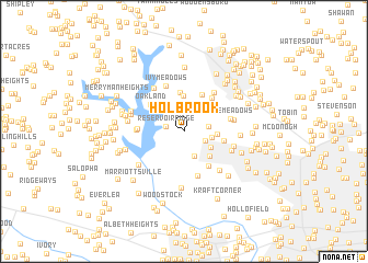 map of Holbrook