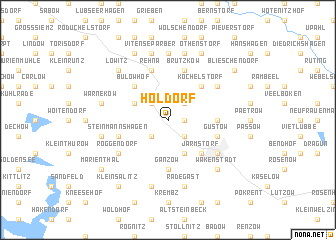 map of Holdorf