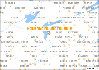 map of Holendry Giwartowskie