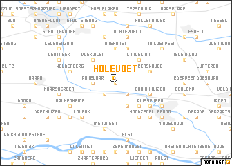 map of Holevoet