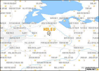map of Holev