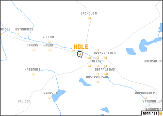 map of Hole