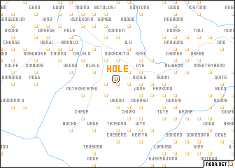 map of Holē