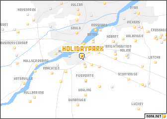 map of Holiday Park