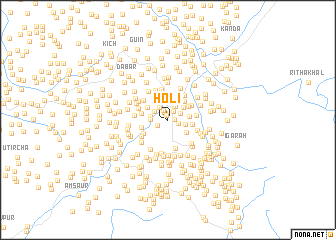 map of Holi