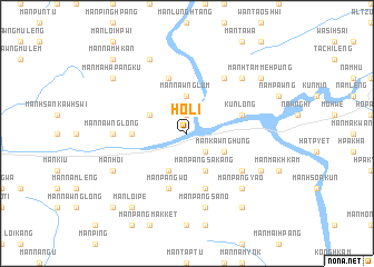 map of Ho-li