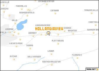 map of Hollandia View