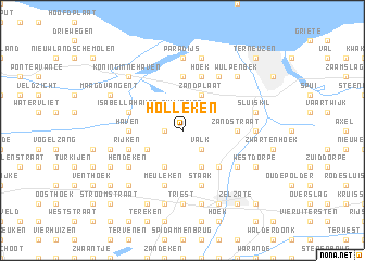map of Holleken