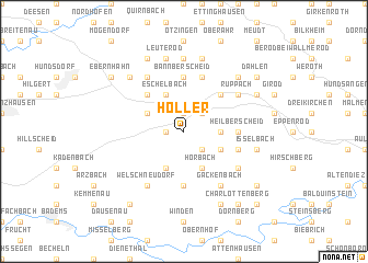 map of Holler