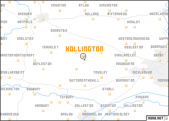 map of Hollington