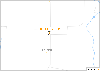 map of Hollister