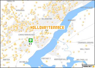 map of Holloway Terrace