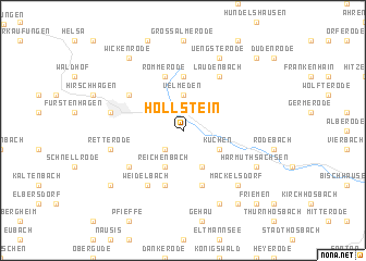 map of Hollstein