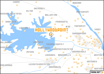 map of Hollywood Point