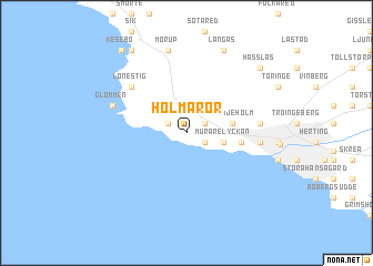 map of Holmarör