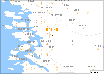 map of Holma