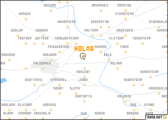 map of Holma