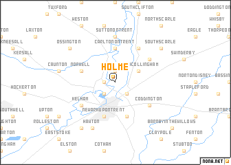 map of Holme