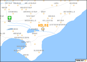map of Holme