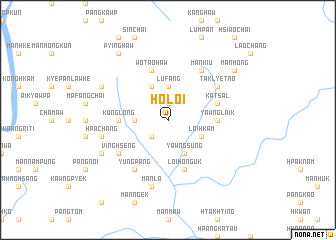 map of Ho-loi